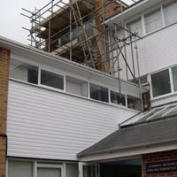 Cladding and scaffold