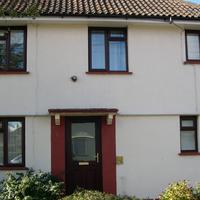 Rosewood windows and front door